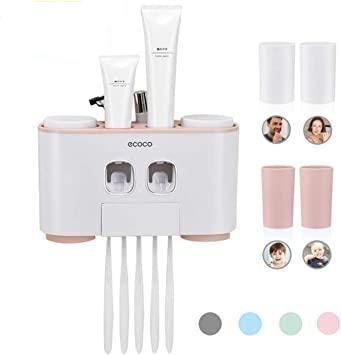 automatic compression toothpaste dispenser