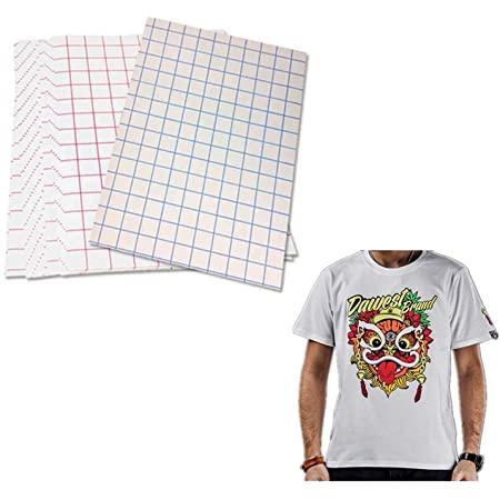 textile transfer paper set of 5
