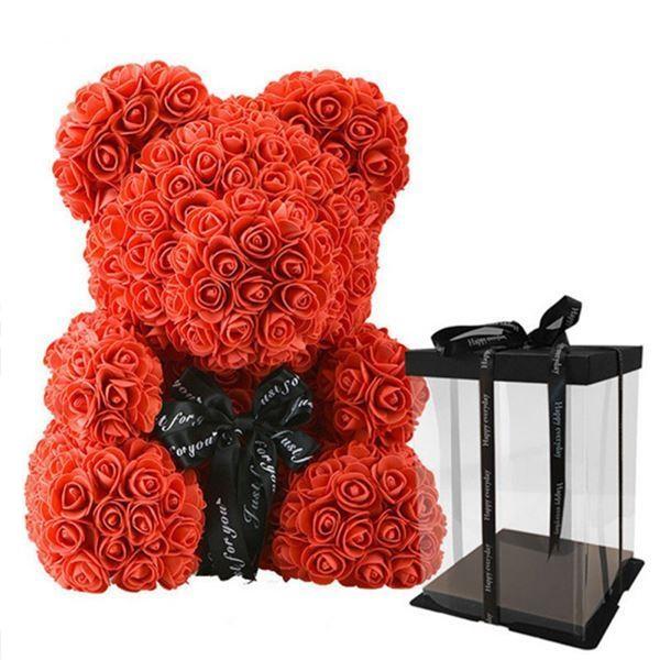 rose teddy bear