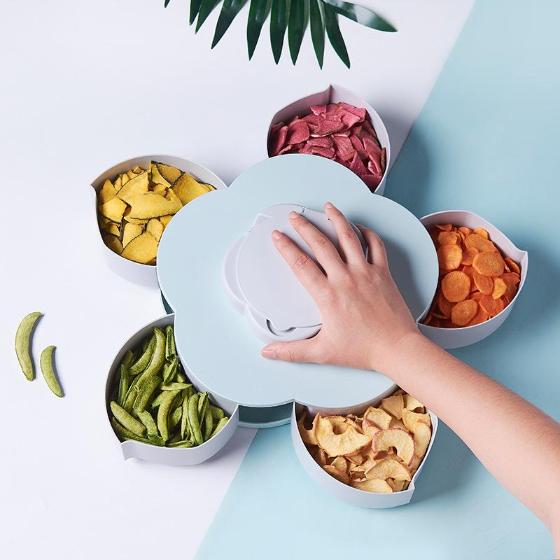 petal shaped snack box