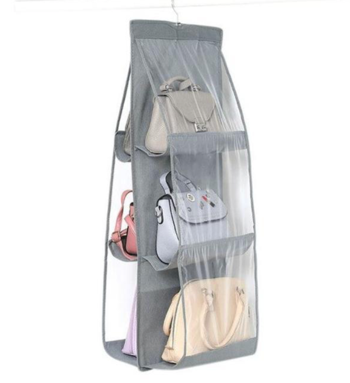 3 tiered folding handbag storage