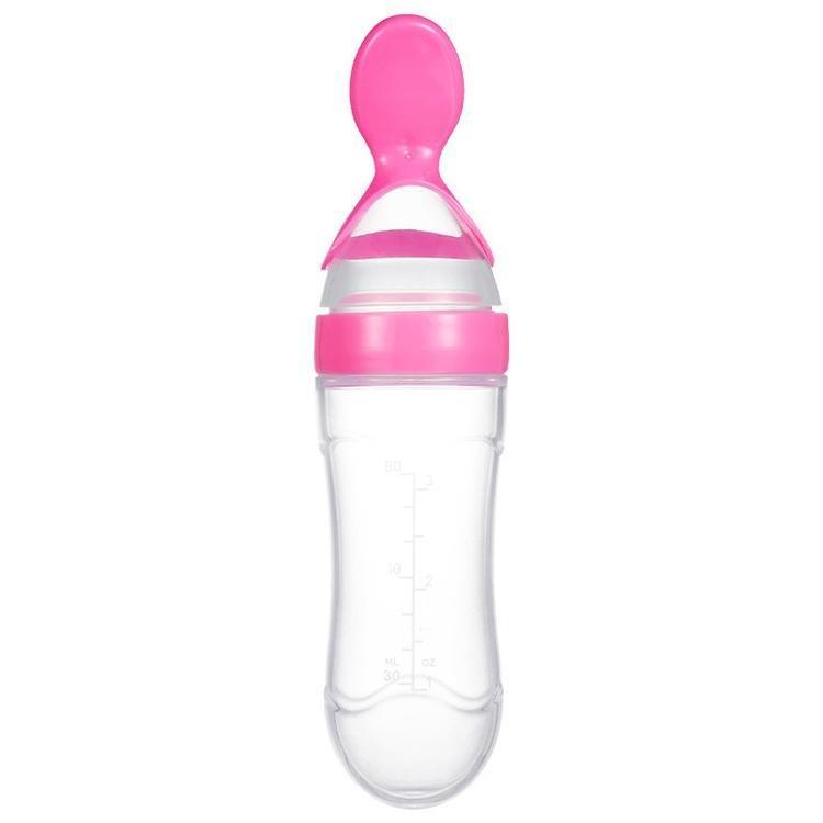 silicone baby bottle spoon
