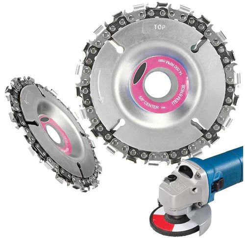 Grinding Disc with 22-Tooth Chain