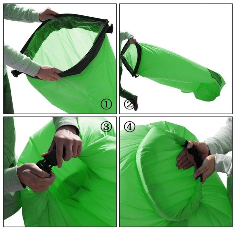 inflatable portable hammock