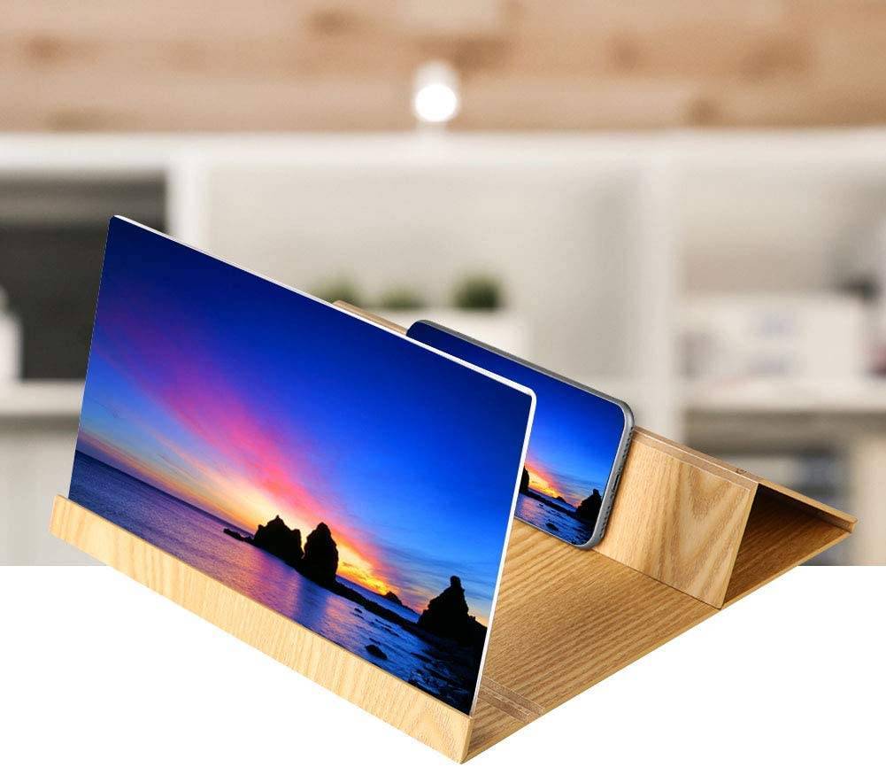 magnifying glass screen in 3d for phone