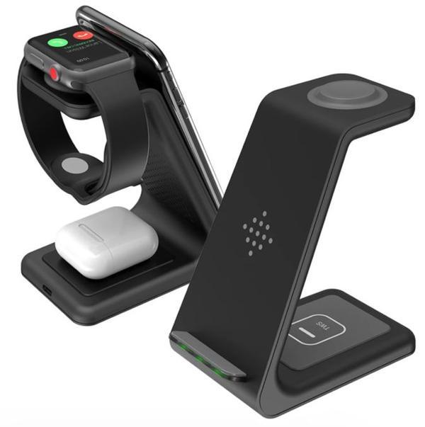 3 in 1 wireless charging cradle