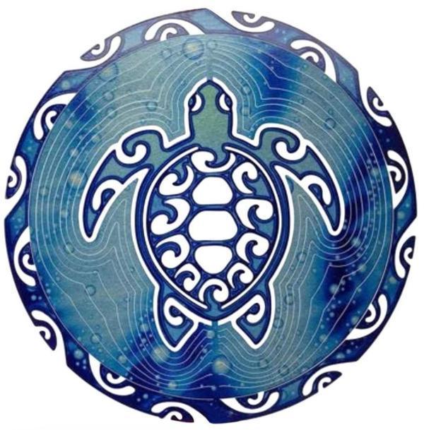 wind chime sea turtle