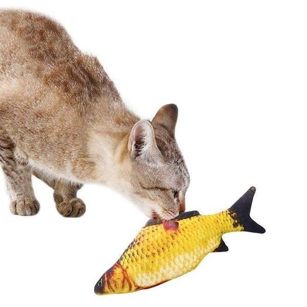 ultra realistic cat fish toy