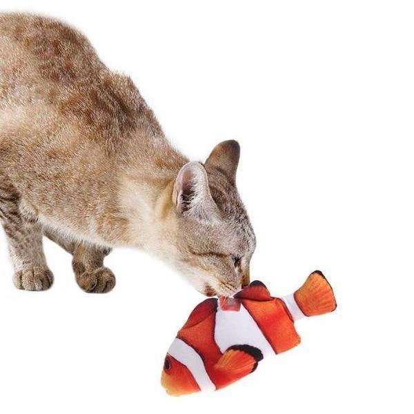 ultra realistic cat fish toy