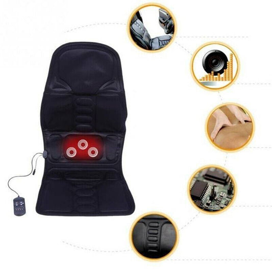 massage cushion back neck heat function for car