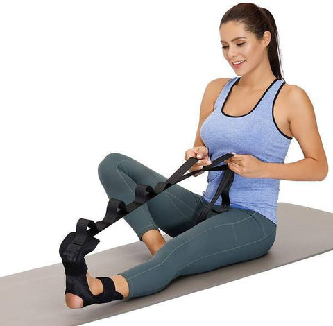 yoga strap for safe stretching
