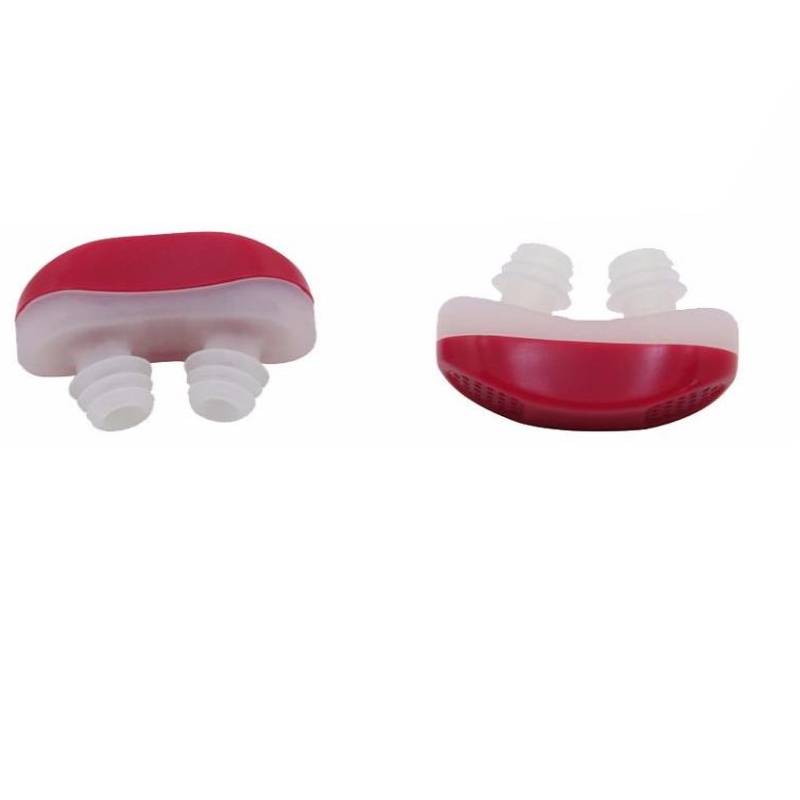 portable anti-snoring device with filter