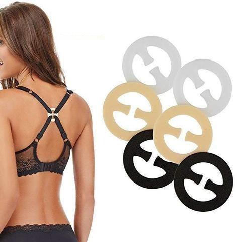 bra fastener with strap