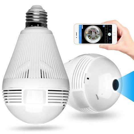 smartampoule 360deg surveillance camera