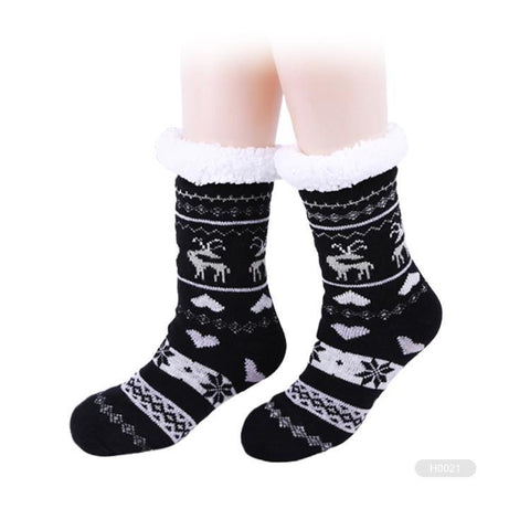 socks with extra warm fleece