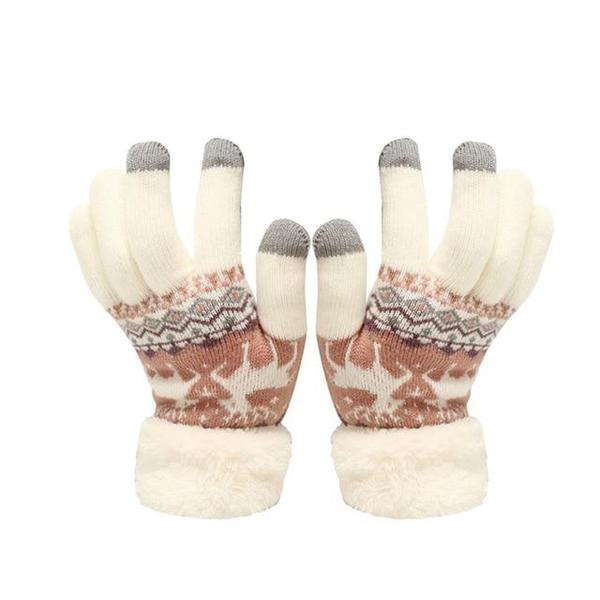 fleece touch gloves