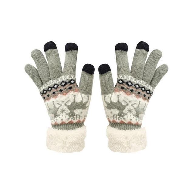 fleece touch gloves