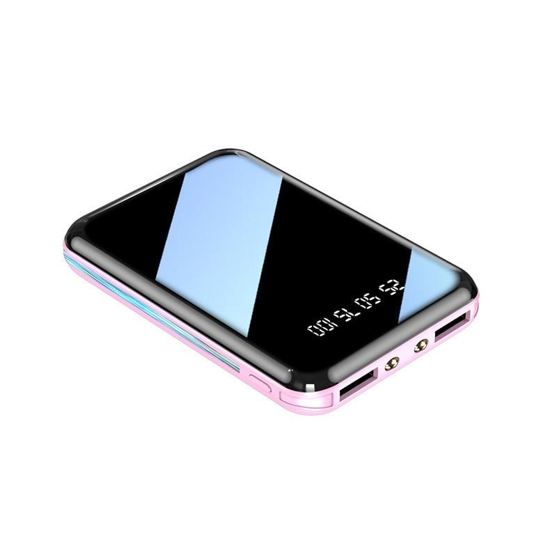 mini power bank design light for iphone samsung