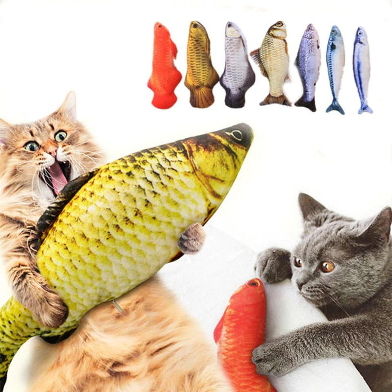 ultra realistic fish toy for cat