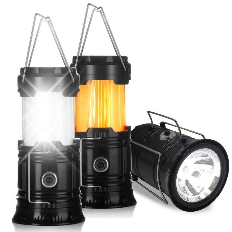 lantern of camping 3 in 1 led flame effect