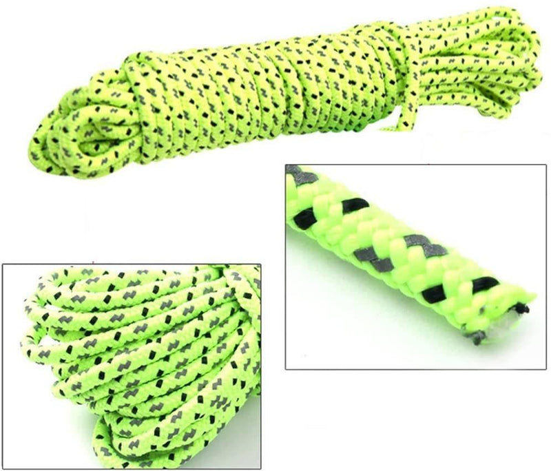 glow-in-the-dark rope for tent