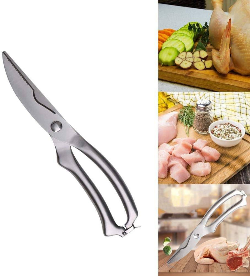 stainless steel kitchen scissors