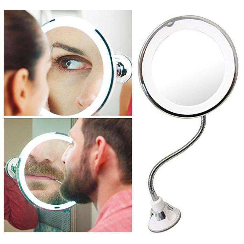 suction cup led mirror x10