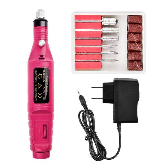 electric manicure kit 12 pieces