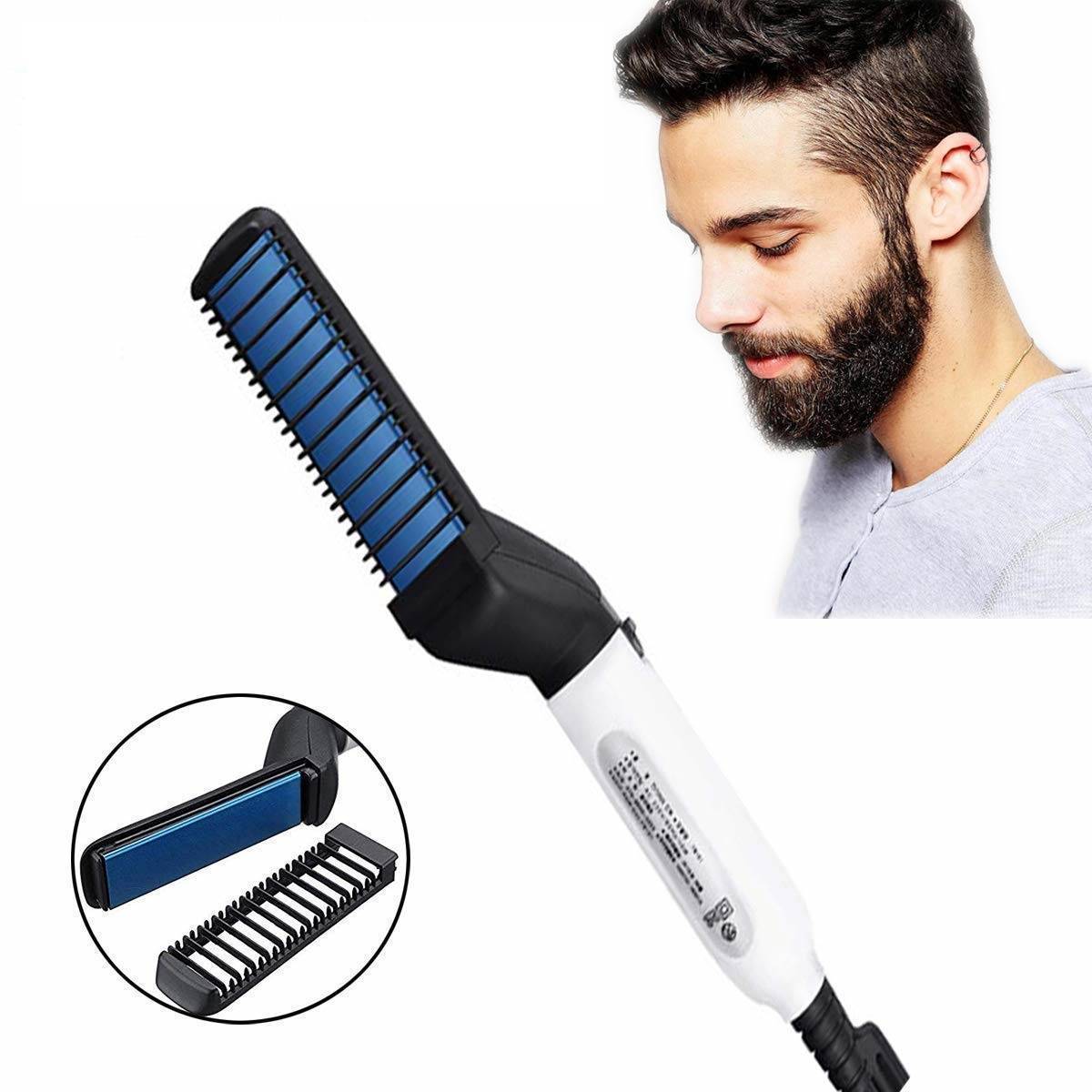 professional beard straightener for men