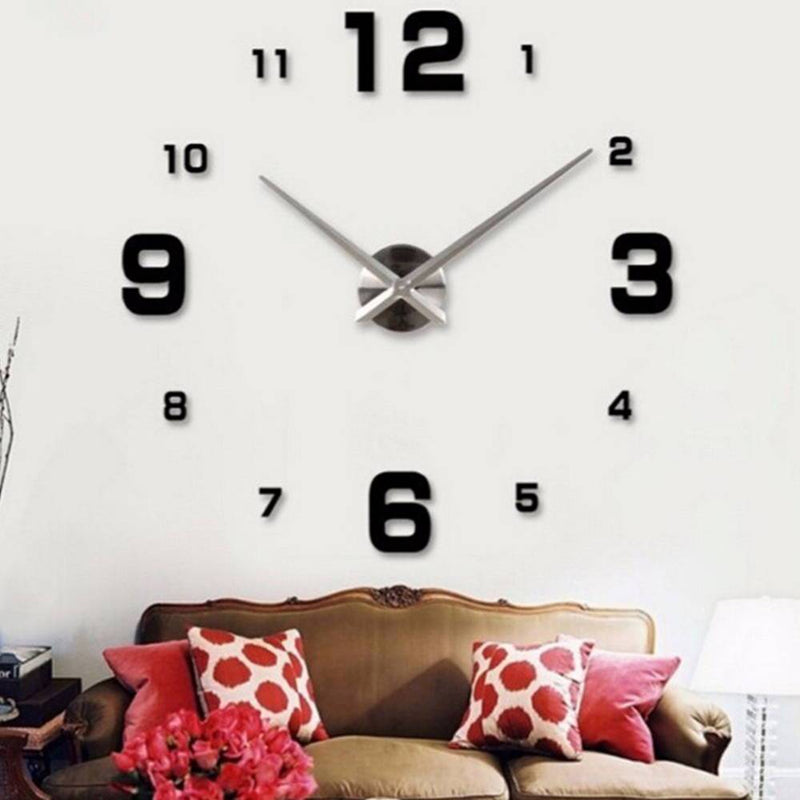 wall clock without frame