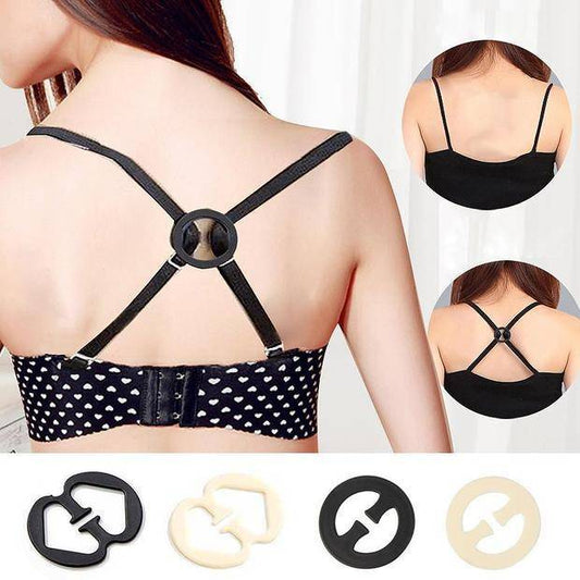 bra fastener with strap