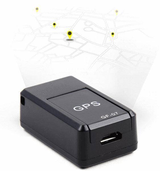 mini magnetic gps black