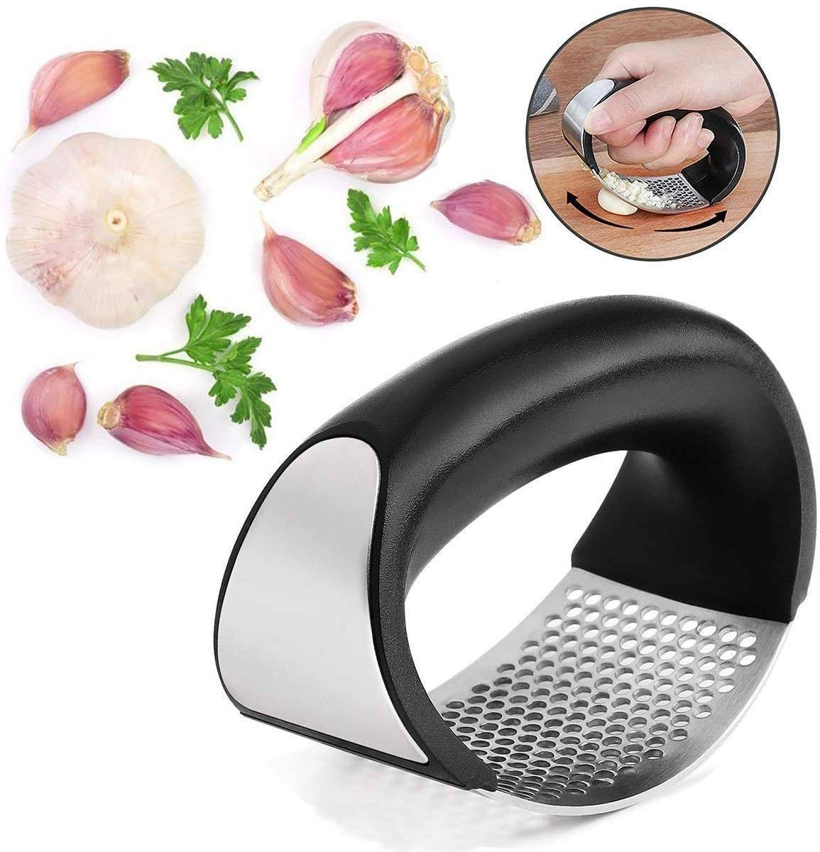 professional stainless steel garlic press