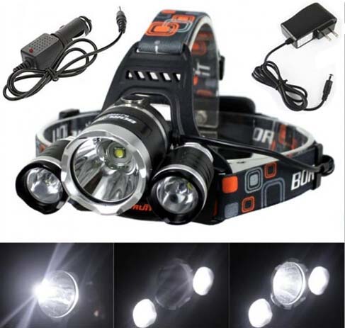 headlamp with battery charger 9000 lumen